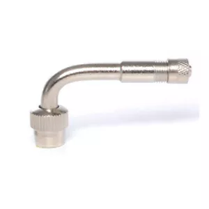 1 3/8" Chrome Tire Valve Extension, 90 degree bend